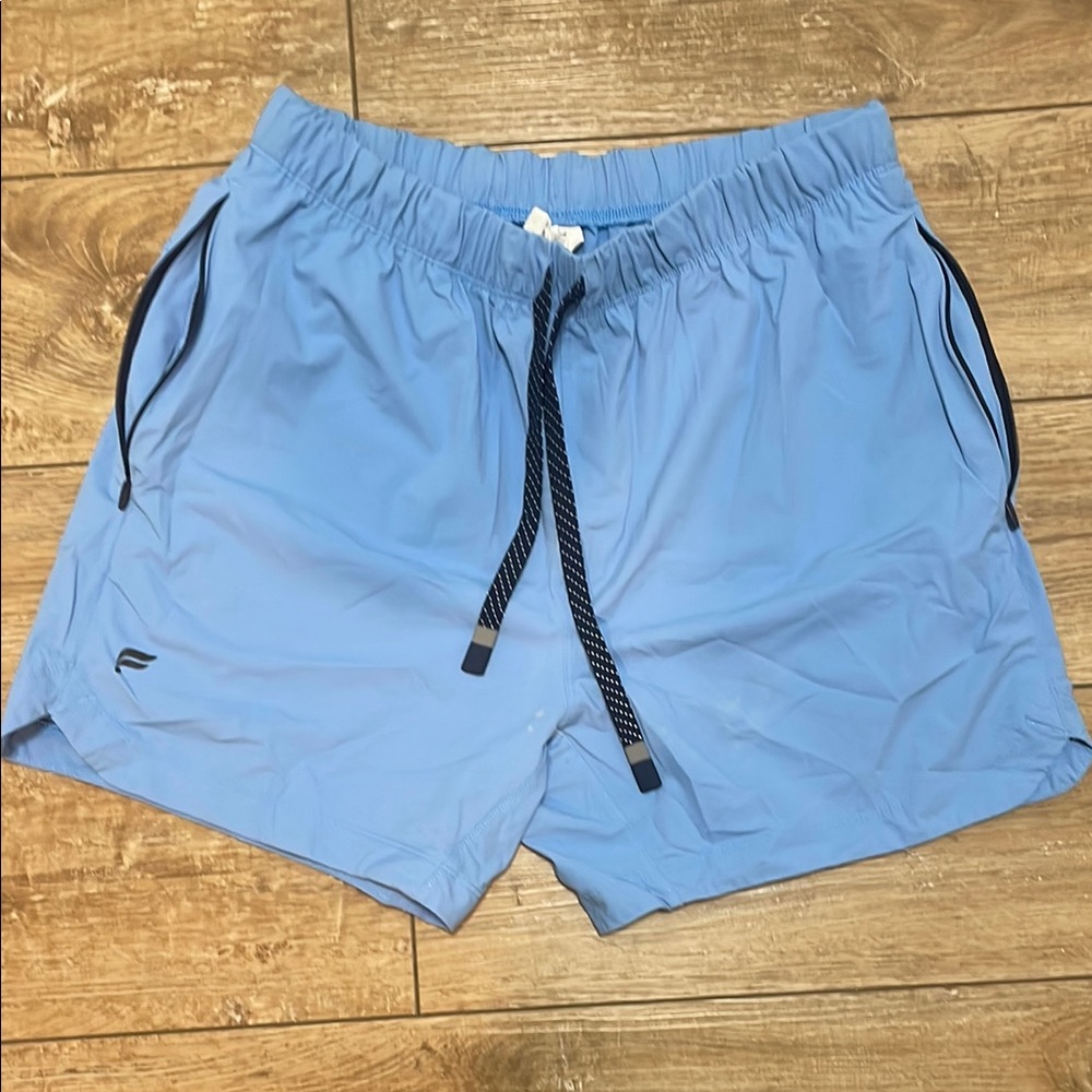 Fabletics Light Blue Athletic Shorts